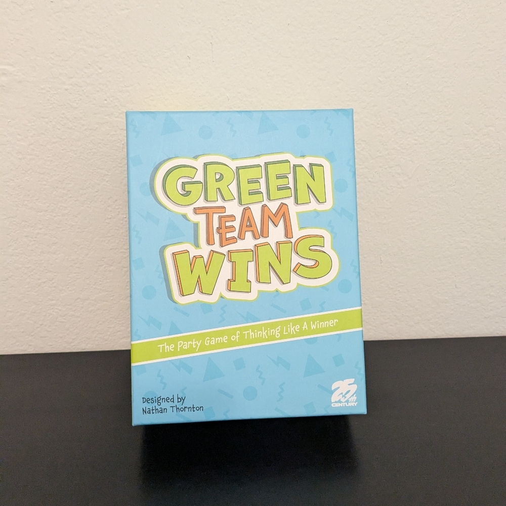 Green Team Wins Party Game